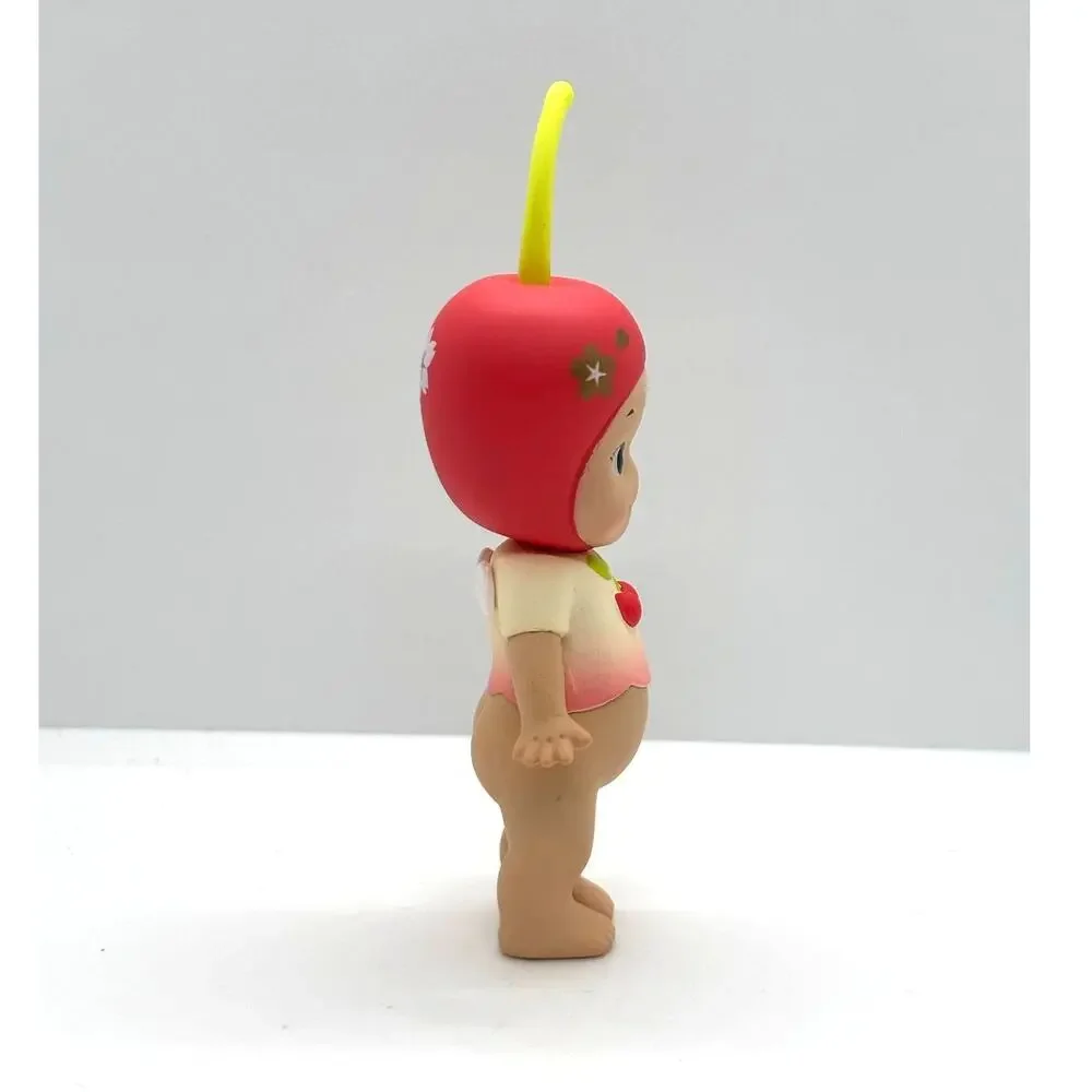 New Kewpie/Angel Collectible Mini Figure in Spring Cherry Costume, Open Box